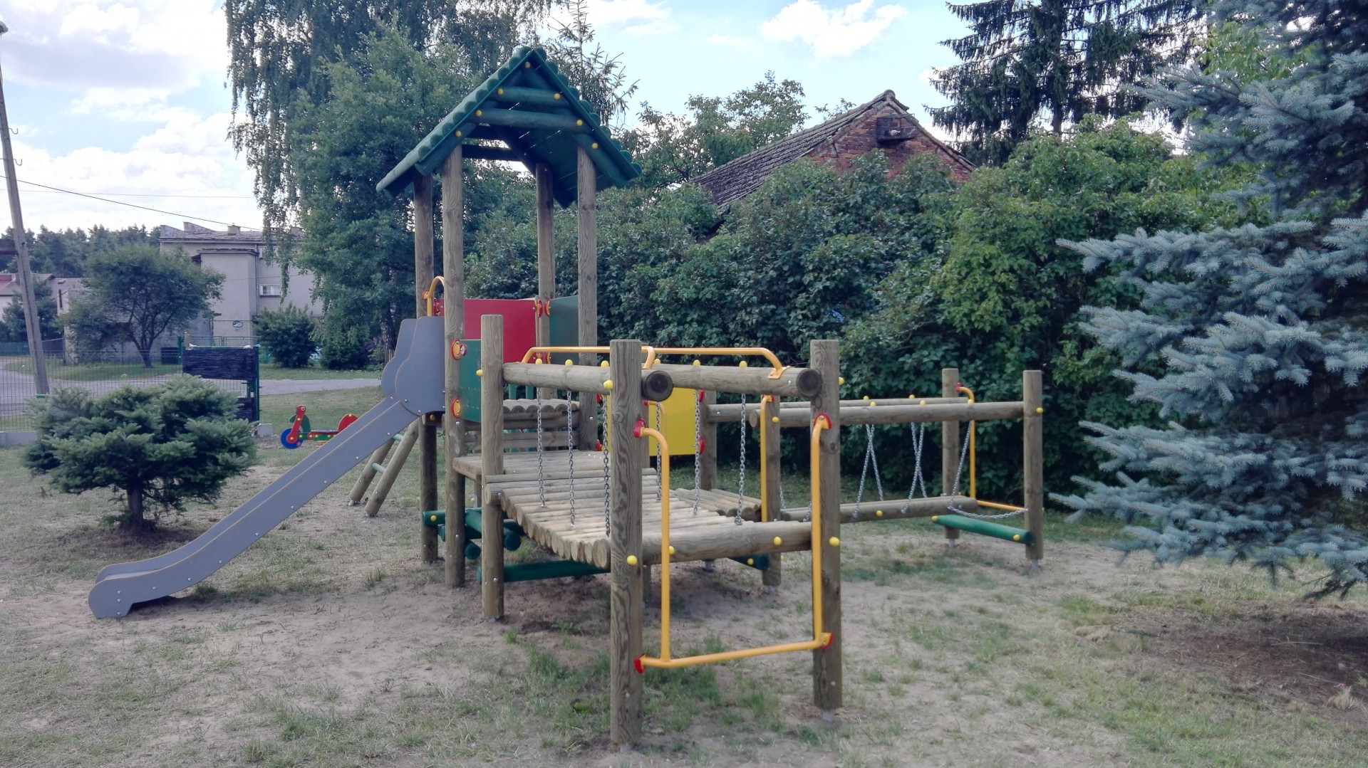 Zdjęcie do projektu Budowa placu zabaw przy ulicy Piaskowej w Niepołomicach, dzielnica Piaski